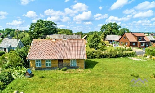 Homestead in Plateliai Near The Lake