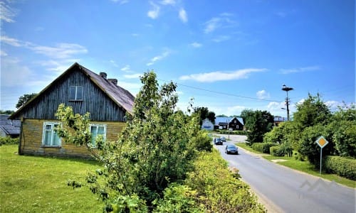 Gehöft in Plateliai am See