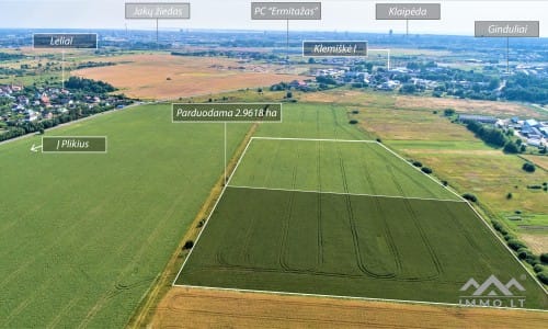 Investment Plot Near Klaipėda