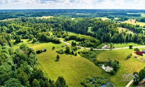 Ferme dans le parc national