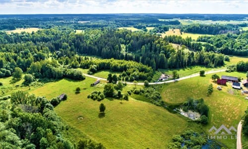 Ferme dans le parc national