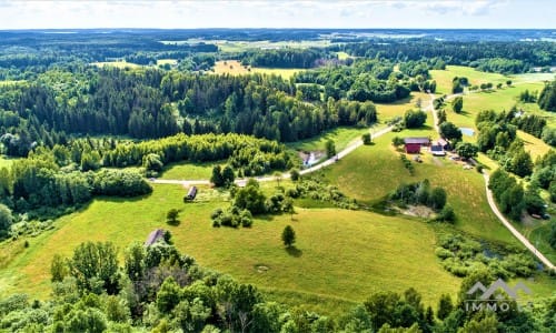 Ferme dans le parc national