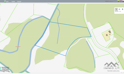 Land Plot With Forest