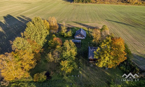 Gehöft im Bezirk Plungė