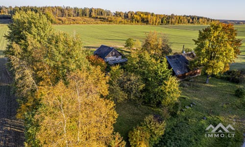 Gehöft im Bezirk Plungė