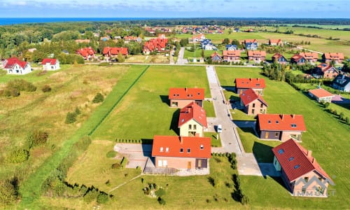 Neue Villa in Karklė Dorf