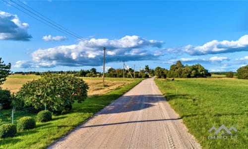 Terrain avec forêt