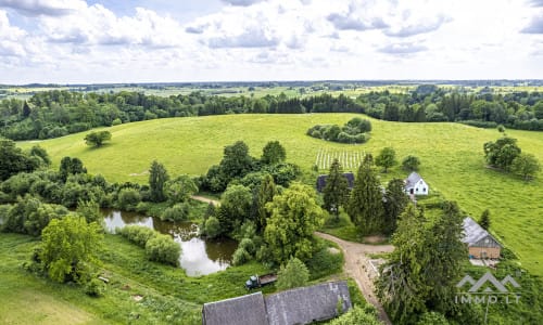 Gehöft in der Nähe von Telšiai