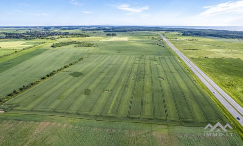 Bloc de terrain près de Palanga