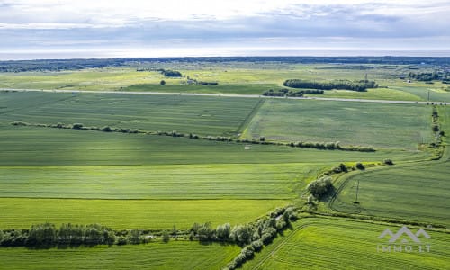 Bloc de terrain près de Palanga