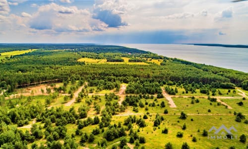 Construction Plot Near The Curonian Lagoon