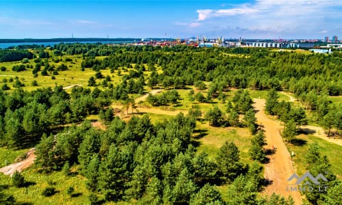 Construction Plot Near The Curonian Lagoon