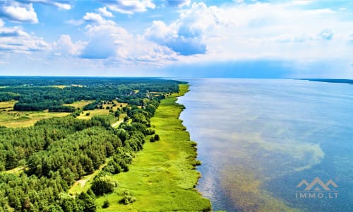 Construction Plot Near The Curonian Lagoon