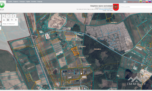 Terrain d'investissement à Klaipėda