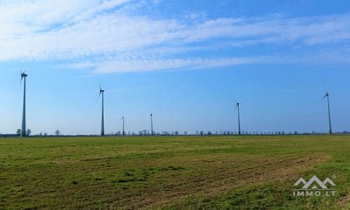 Terrain pour la construction d'une éolienne