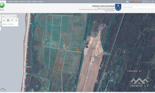 Komercinės paskirties sklypas Palangoje