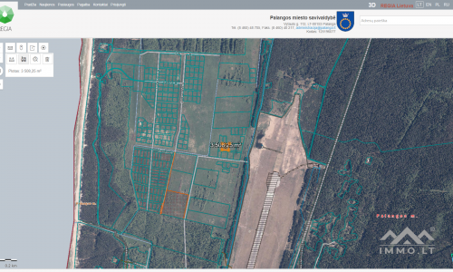 Komercinės paskirties sklypas Palangoje