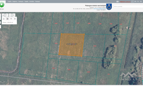 Komercinės paskirties sklypas Palangoje