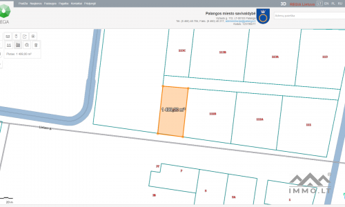 Residential Land Plot in Palanga