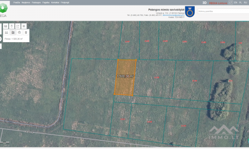 Residential Land Plot in Palanga