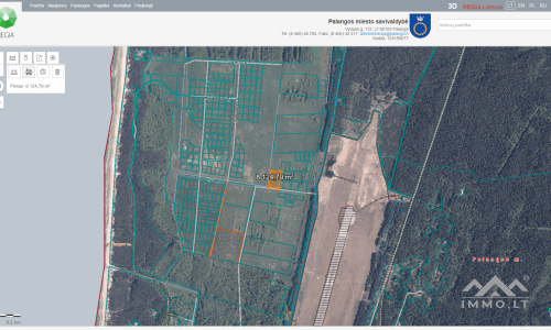 Terrain d'investissement à Palanga