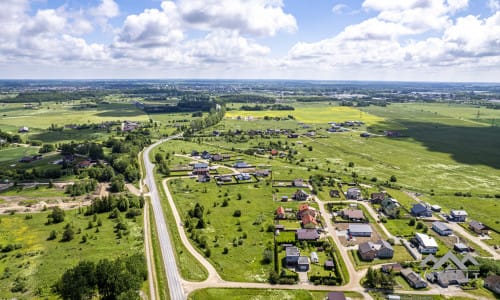 Grundstück für den Bau eines Hauses in Šlapšilė