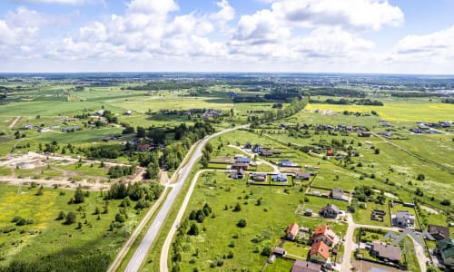 Grundstück für den Bau eines Hauses in Šlapšilė