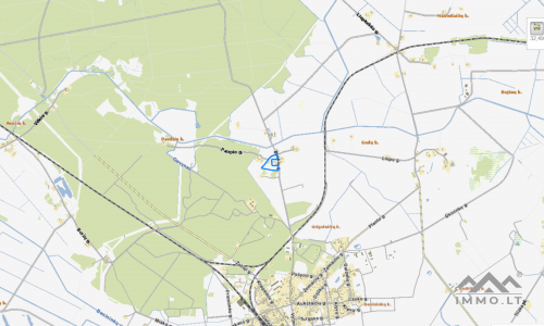 Land Plot With Forest