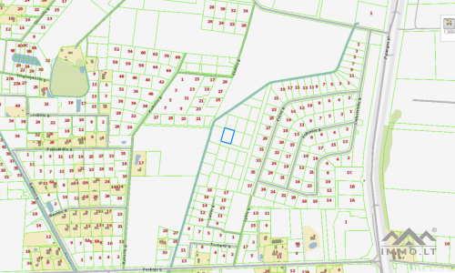 Terrain à bâtir dans la banlieue de Klaipėda