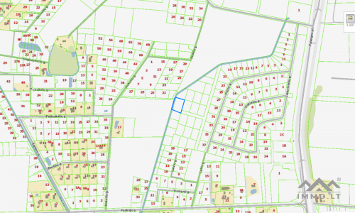 Terrain d'investissement dans le district de Klaipėda