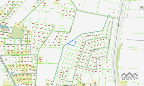 Terrain d'investissement dans le district de Klaipėda