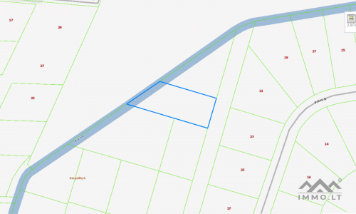 Terrain pour la construction d'une résidence