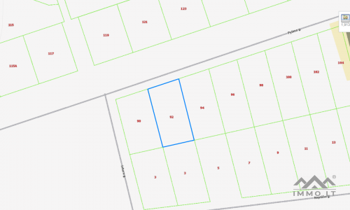 Terrain pour la construction d'une maison d'habitation