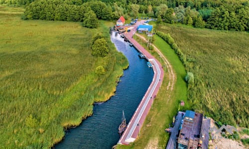 Namų valdos sklypas šalia Kuršių marių