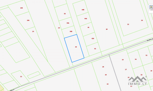 Terrain constructible à Paupiai