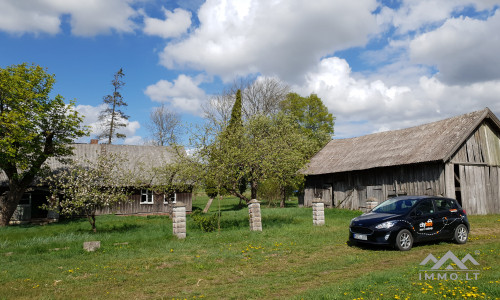 Altes Bauernhof in Pavilkiai