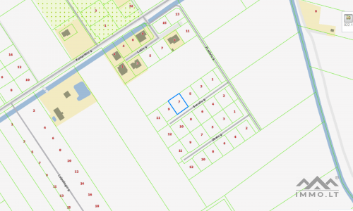 Terrain constructible dans le quartier de Kaunas