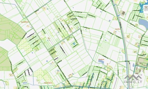 Excellent terrain constructible dans le quartier de Kaunas