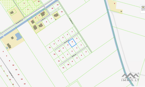 Construction Plot in Kaunas District