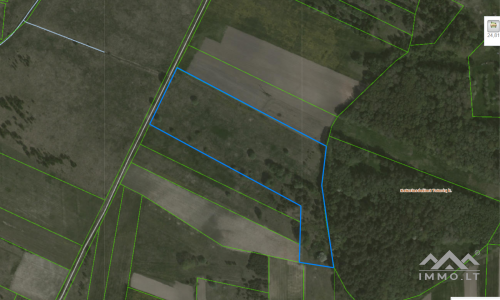 Terrain d'investissement dans la ville de Vilnius