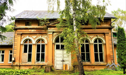 Der Wintergarten des Pliateriai-Herrenhauses in Šateikiai