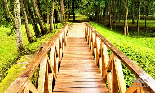 Der Wintergarten des Pliateriai-Herrenhauses in Šateikiai