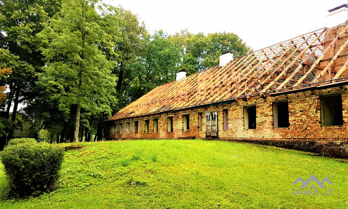 Der Wintergarten des Pliateriai-Herrenhauses in Šateikiai