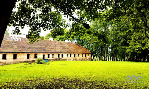 Der Wintergarten des Pliateriai-Herrenhauses in Šateikiai