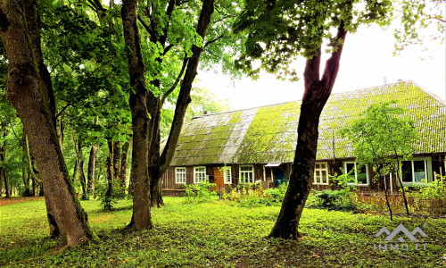 The Conservatory of The Pliateriai Manor in Šateikiai