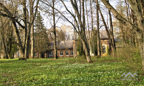 Der Wintergarten des Pliateriai-Herrenhauses in Šateikiai