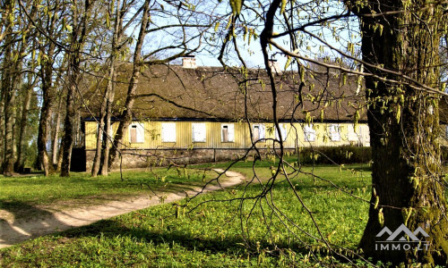 The Conservatory of The Pliateriai Manor in Šateikiai