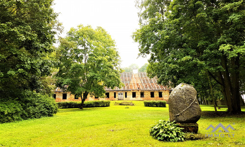 Der Wintergarten des Pliateriai-Herrenhauses in Šateikiai