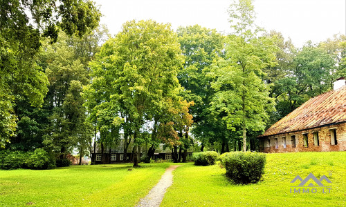 The Conservatory of The Pliateriai Manor in Šateikiai