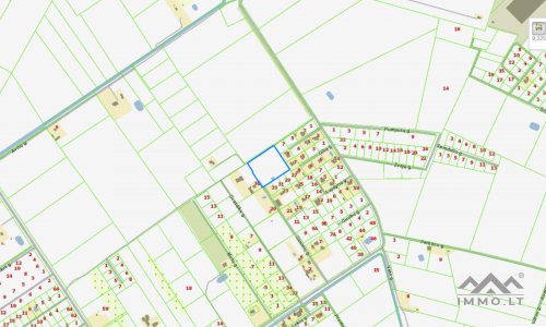 Terrain d'investissement dans le quartier de Kaunas